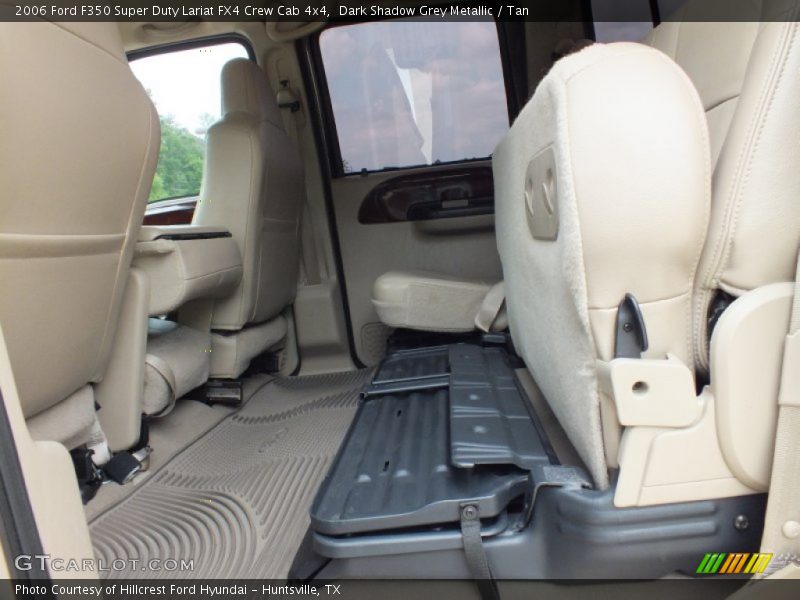 Dark Shadow Grey Metallic / Tan 2006 Ford F350 Super Duty Lariat FX4 Crew Cab 4x4