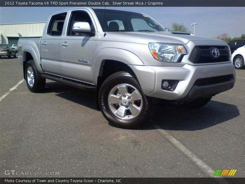 Front 3/4 View of 2012 Tacoma V6 TRD Sport Prerunner Double Cab