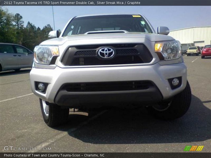 Silver Streak Mica / Graphite 2012 Toyota Tacoma V6 TRD Sport Prerunner Double Cab
