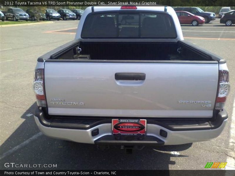 Silver Streak Mica / Graphite 2012 Toyota Tacoma V6 TRD Sport Prerunner Double Cab