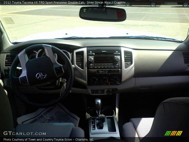 Silver Streak Mica / Graphite 2012 Toyota Tacoma V6 TRD Sport Prerunner Double Cab