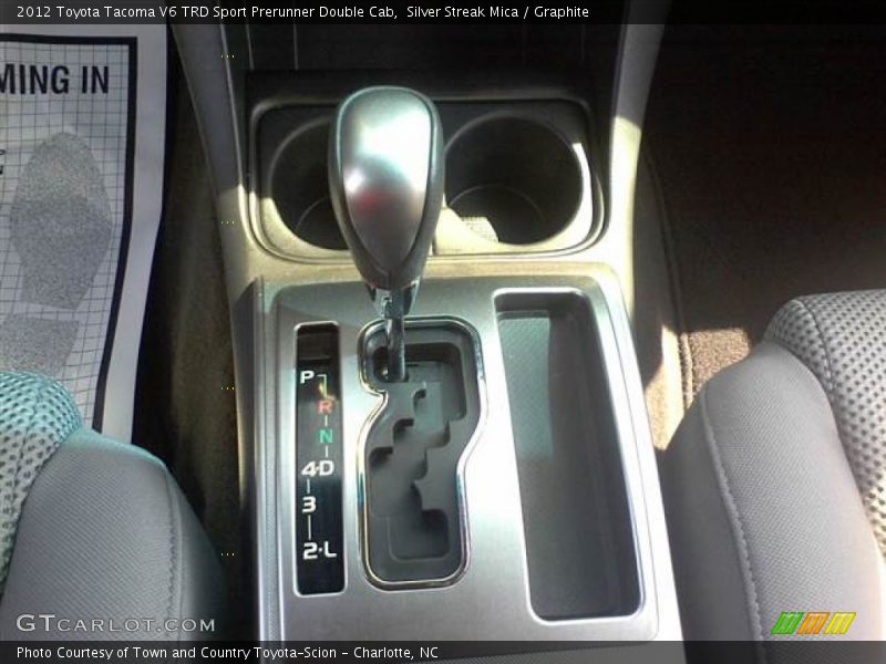 Silver Streak Mica / Graphite 2012 Toyota Tacoma V6 TRD Sport Prerunner Double Cab