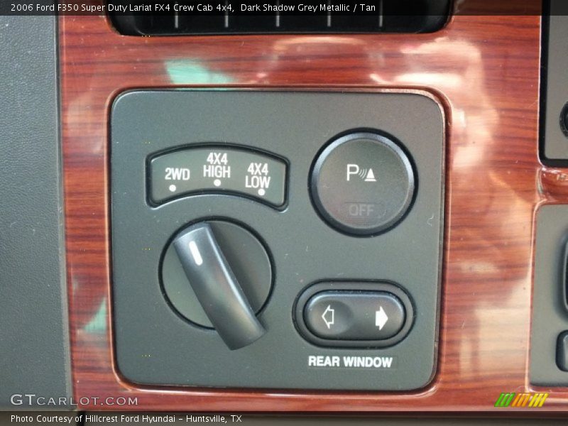 Dark Shadow Grey Metallic / Tan 2006 Ford F350 Super Duty Lariat FX4 Crew Cab 4x4