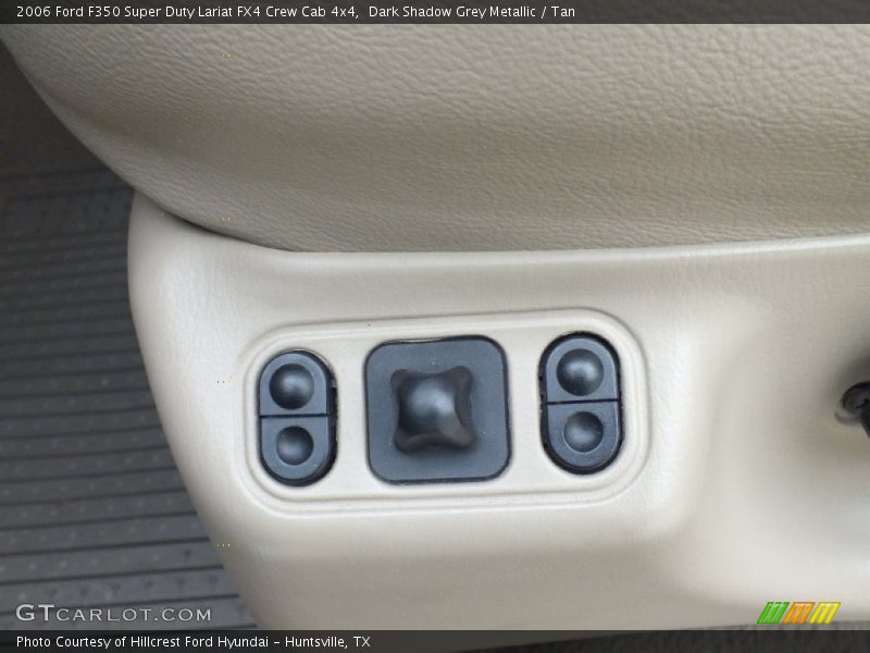 Dark Shadow Grey Metallic / Tan 2006 Ford F350 Super Duty Lariat FX4 Crew Cab 4x4