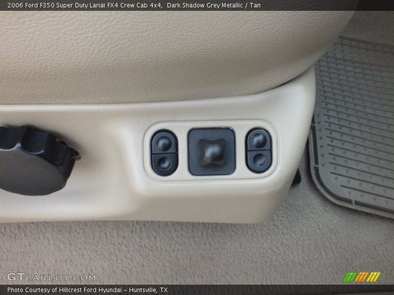 Dark Shadow Grey Metallic / Tan 2006 Ford F350 Super Duty Lariat FX4 Crew Cab 4x4