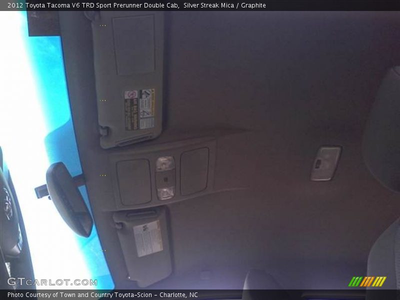 Silver Streak Mica / Graphite 2012 Toyota Tacoma V6 TRD Sport Prerunner Double Cab