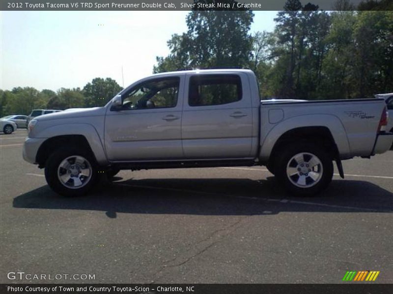 Silver Streak Mica / Graphite 2012 Toyota Tacoma V6 TRD Sport Prerunner Double Cab