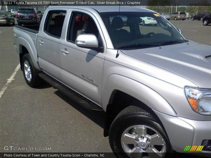 Silver Streak Mica / Graphite 2012 Toyota Tacoma V6 TRD Sport Prerunner Double Cab