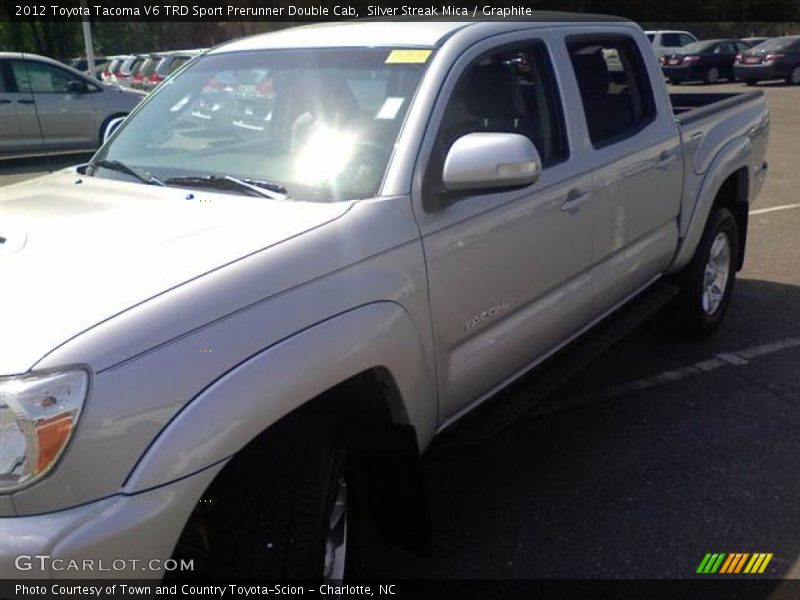 Silver Streak Mica / Graphite 2012 Toyota Tacoma V6 TRD Sport Prerunner Double Cab