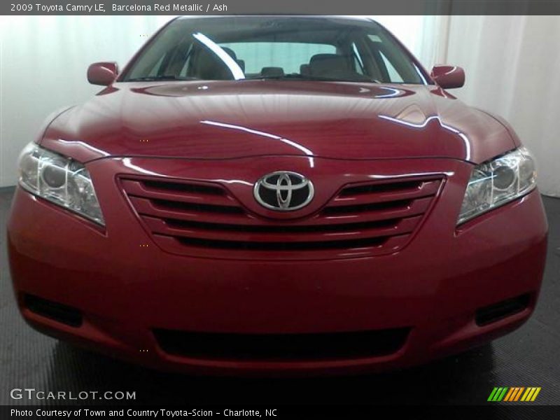 Barcelona Red Metallic / Ash 2009 Toyota Camry LE