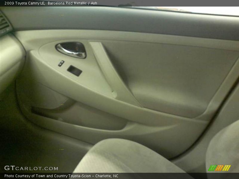 Barcelona Red Metallic / Ash 2009 Toyota Camry LE