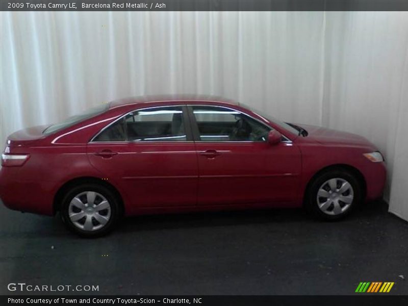 Barcelona Red Metallic / Ash 2009 Toyota Camry LE