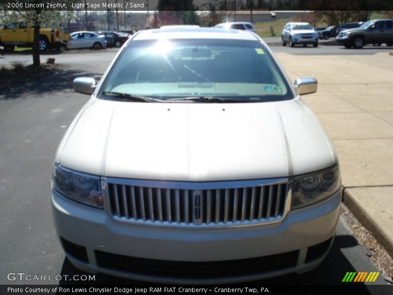 Light Sage Metallic / Sand 2006 Lincoln Zephyr