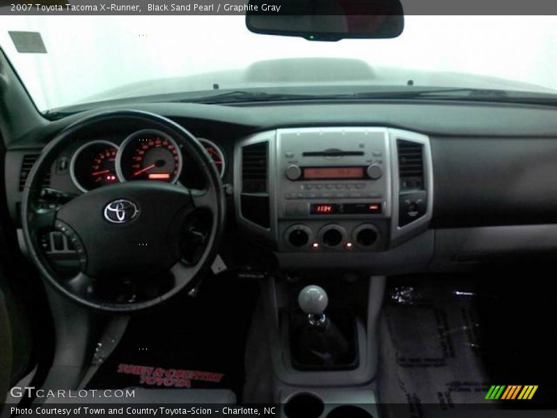 Black Sand Pearl / Graphite Gray 2007 Toyota Tacoma X-Runner