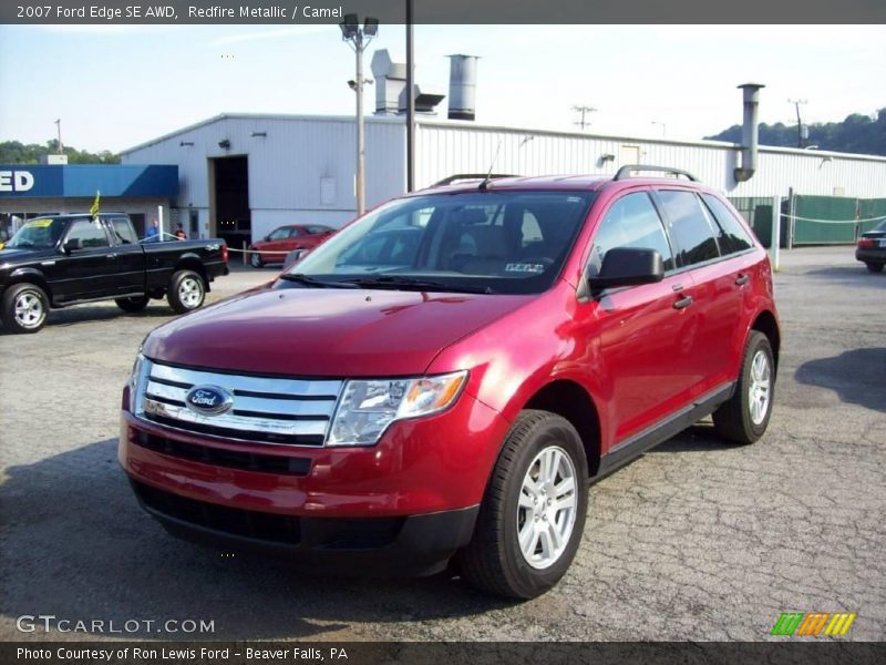 Front 3/4 View of 2007 Edge SE AWD