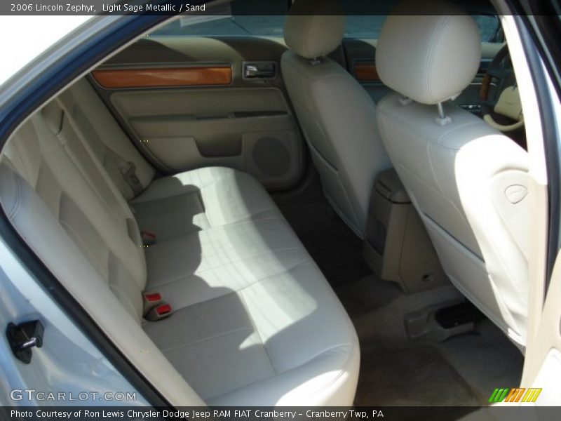 Light Sage Metallic / Sand 2006 Lincoln Zephyr