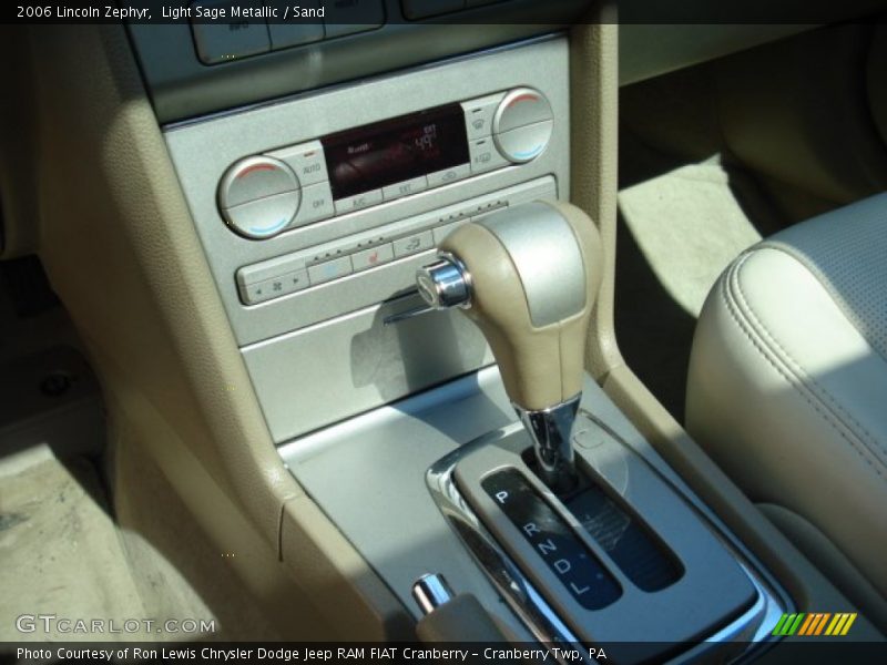 Light Sage Metallic / Sand 2006 Lincoln Zephyr