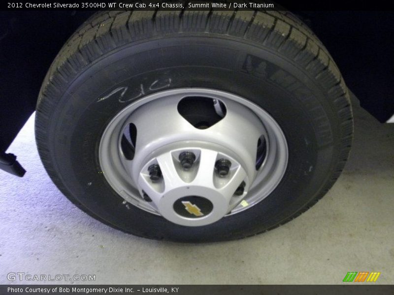  2012 Silverado 3500HD WT Crew Cab 4x4 Chassis Wheel