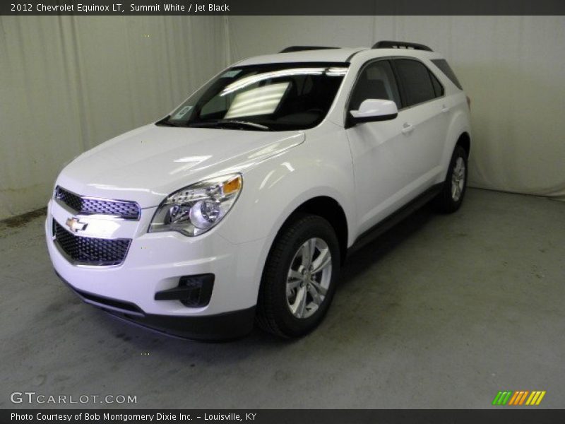 Summit White / Jet Black 2012 Chevrolet Equinox LT