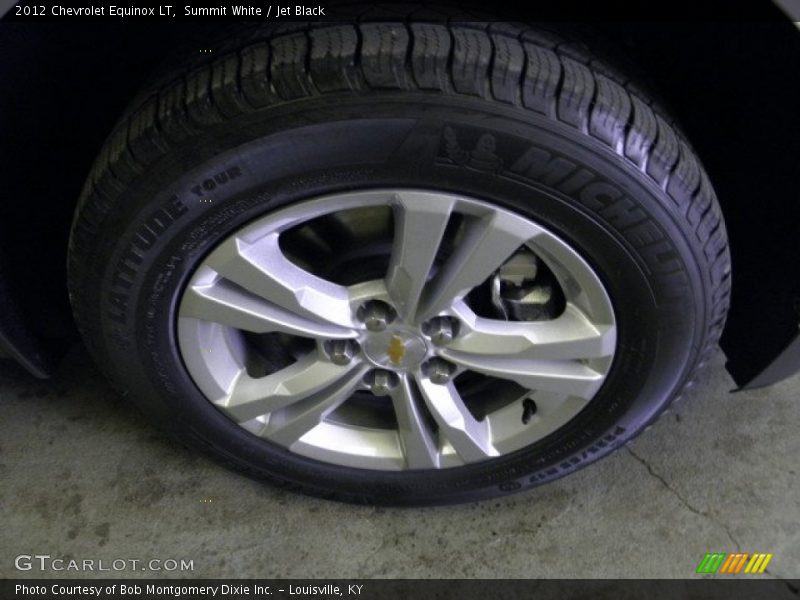 Summit White / Jet Black 2012 Chevrolet Equinox LT