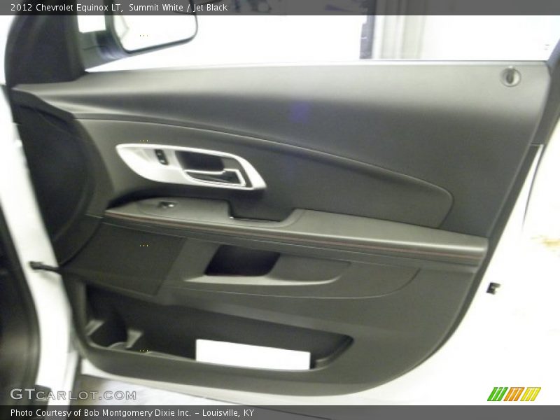Summit White / Jet Black 2012 Chevrolet Equinox LT