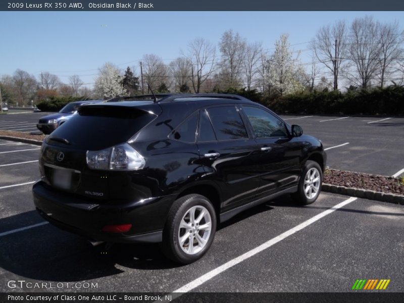 Obsidian Black / Black 2009 Lexus RX 350 AWD