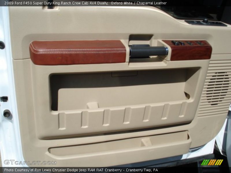 Oxford White / Chaparral Leather 2009 Ford F450 Super Duty King Ranch Crew Cab 4x4 Dually