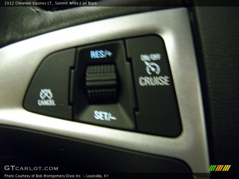 Summit White / Jet Black 2012 Chevrolet Equinox LT