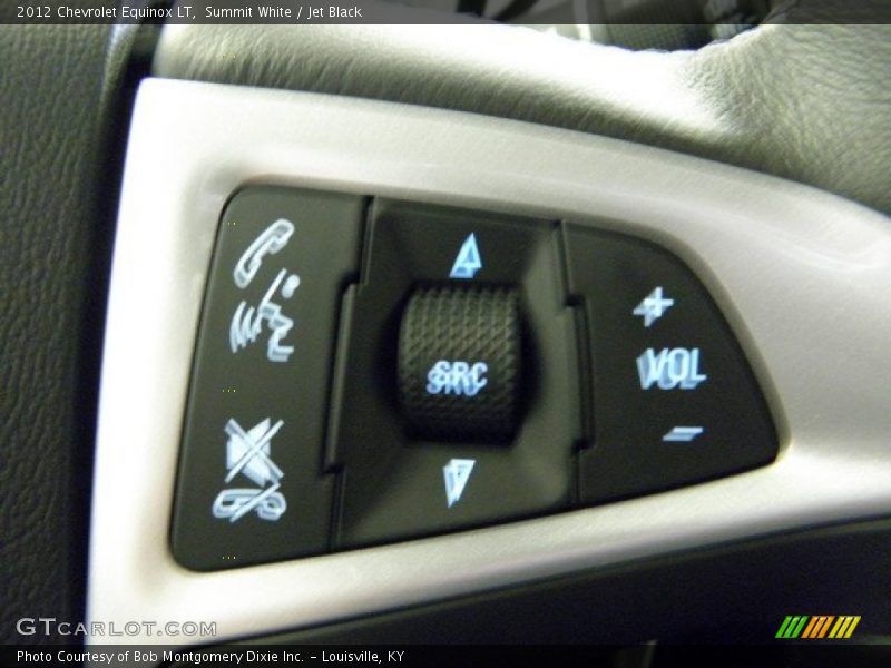 Summit White / Jet Black 2012 Chevrolet Equinox LT