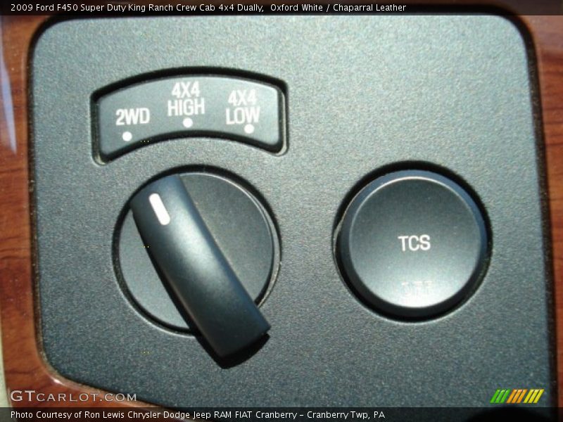 Oxford White / Chaparral Leather 2009 Ford F450 Super Duty King Ranch Crew Cab 4x4 Dually