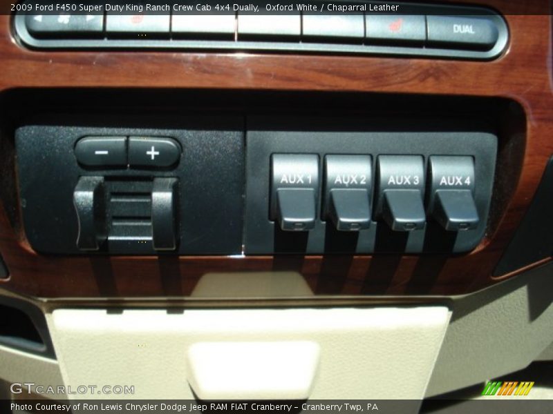 Oxford White / Chaparral Leather 2009 Ford F450 Super Duty King Ranch Crew Cab 4x4 Dually