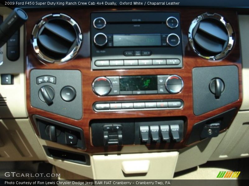 Oxford White / Chaparral Leather 2009 Ford F450 Super Duty King Ranch Crew Cab 4x4 Dually
