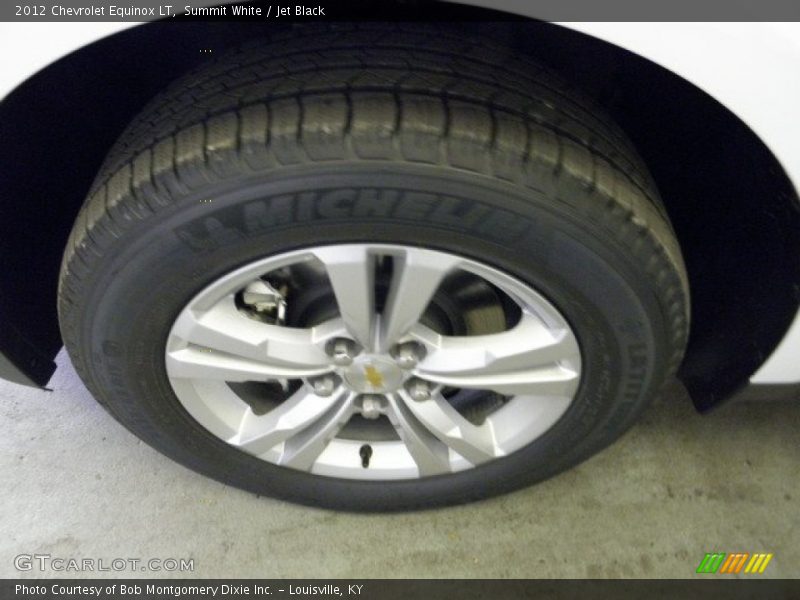 Summit White / Jet Black 2012 Chevrolet Equinox LT