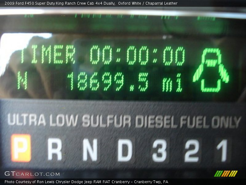 Oxford White / Chaparral Leather 2009 Ford F450 Super Duty King Ranch Crew Cab 4x4 Dually