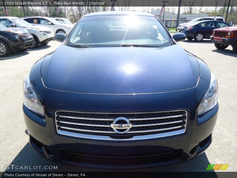 Navy Blue Metallic / Charcoal 2009 Nissan Maxima 3.5 S