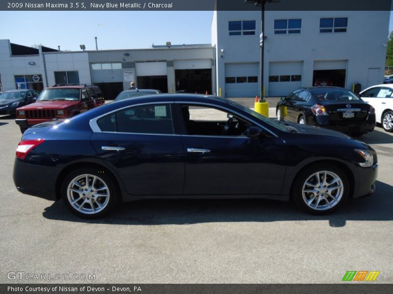 Navy Blue Metallic / Charcoal 2009 Nissan Maxima 3.5 S