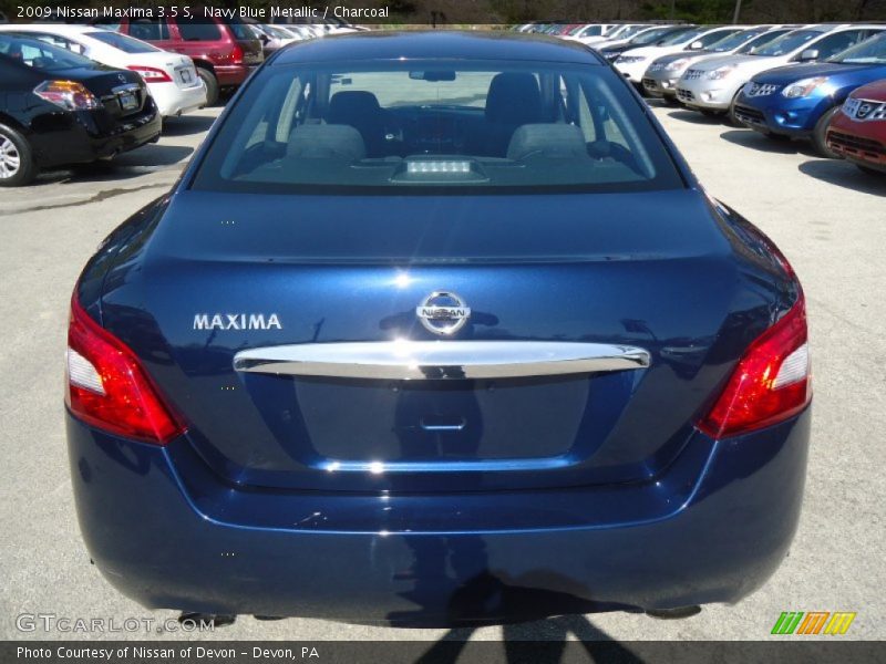 Navy Blue Metallic / Charcoal 2009 Nissan Maxima 3.5 S