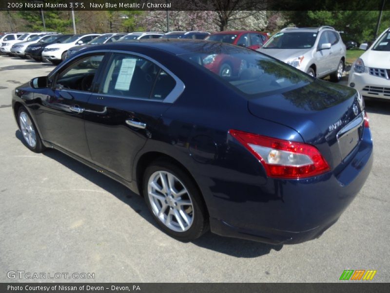 Navy Blue Metallic / Charcoal 2009 Nissan Maxima 3.5 S