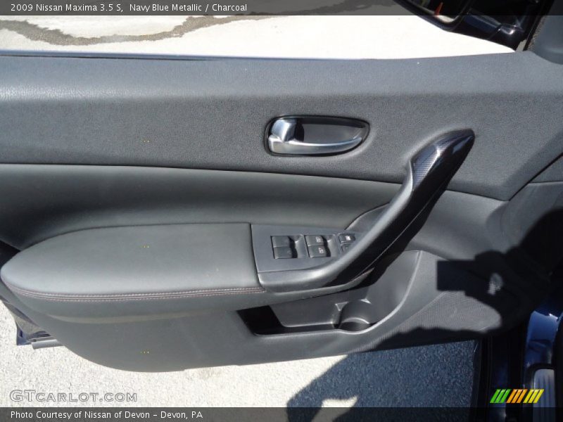 Navy Blue Metallic / Charcoal 2009 Nissan Maxima 3.5 S