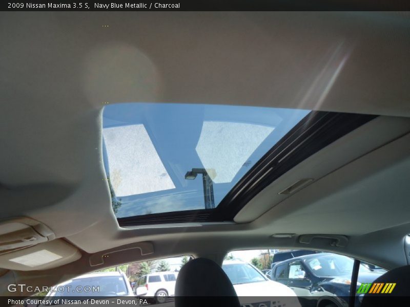 Navy Blue Metallic / Charcoal 2009 Nissan Maxima 3.5 S