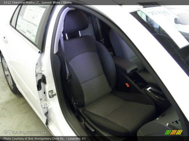 Summit White / Ebony 2012 Chevrolet Malibu LT