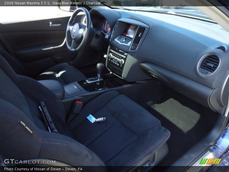 Navy Blue Metallic / Charcoal 2009 Nissan Maxima 3.5 S