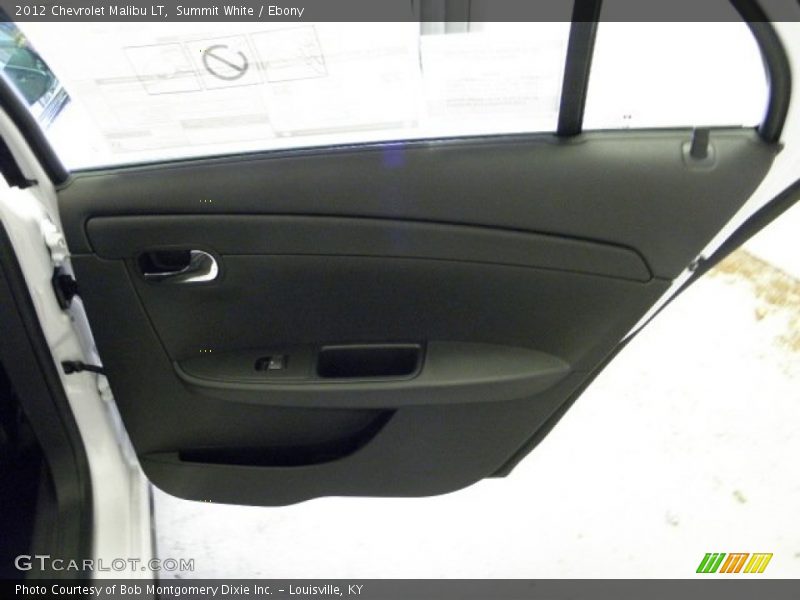 Summit White / Ebony 2012 Chevrolet Malibu LT