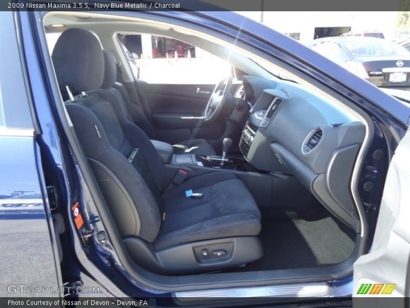 Navy Blue Metallic / Charcoal 2009 Nissan Maxima 3.5 S