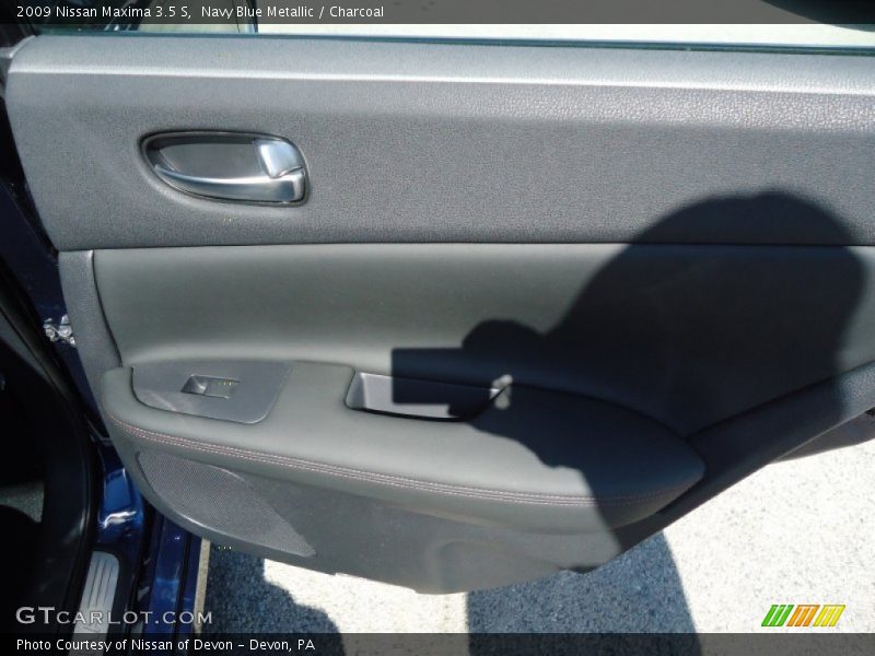 Navy Blue Metallic / Charcoal 2009 Nissan Maxima 3.5 S