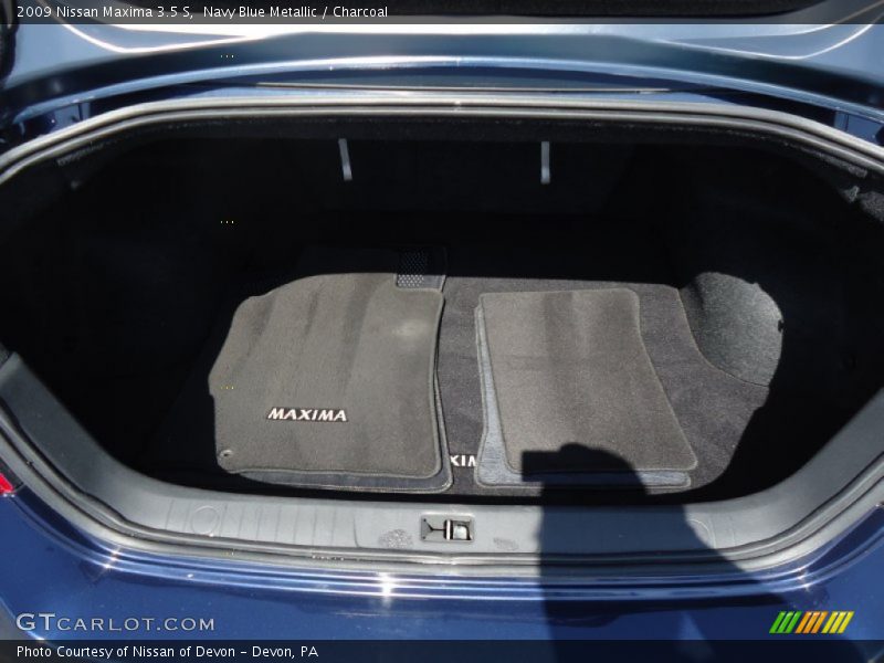 Navy Blue Metallic / Charcoal 2009 Nissan Maxima 3.5 S