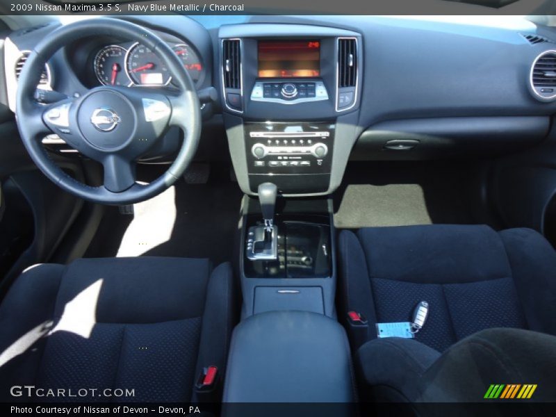 Navy Blue Metallic / Charcoal 2009 Nissan Maxima 3.5 S