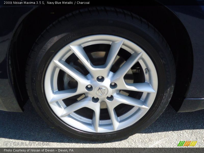 Navy Blue Metallic / Charcoal 2009 Nissan Maxima 3.5 S