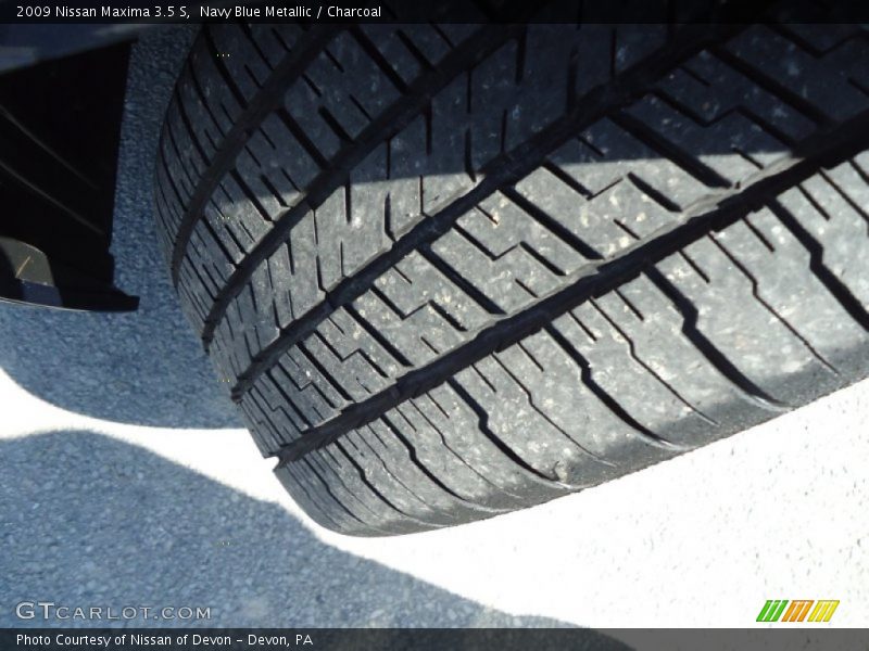 Navy Blue Metallic / Charcoal 2009 Nissan Maxima 3.5 S