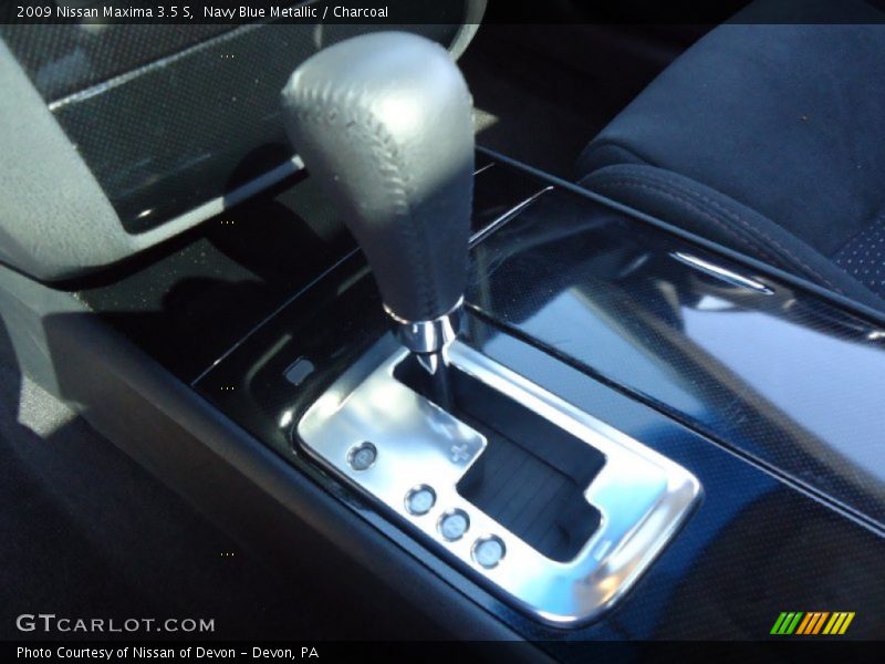 Navy Blue Metallic / Charcoal 2009 Nissan Maxima 3.5 S